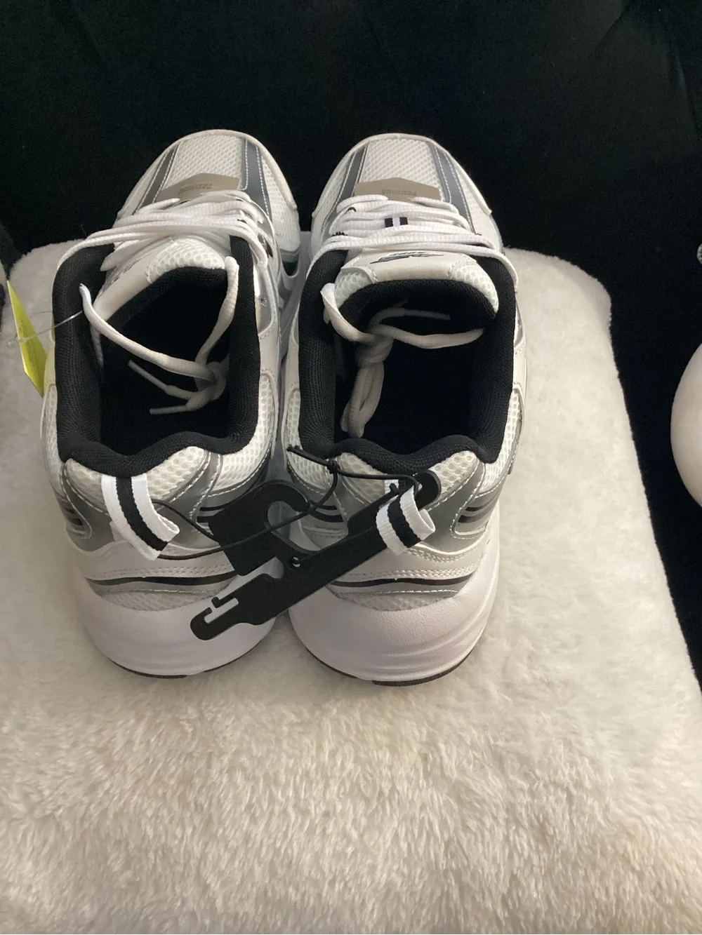 Avia White and Black Men's Athletic Sneakers